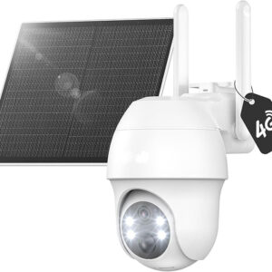 All in One Remote 3G/4G LTE Cellular Solar Outdoor CCTV Camera
